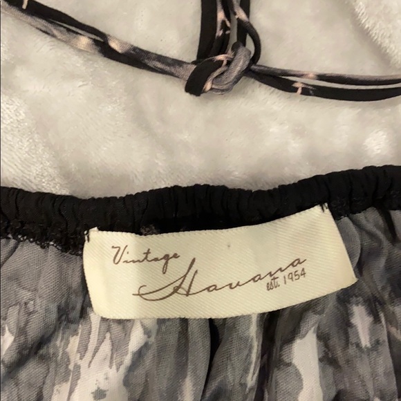 Vintage Havana tie dye flowy shirt - Picture 2 of 3